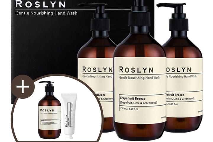 [단독구성] 핸드워시 250ml 3구 + 바디워시 500ml + 핸드크림 30ml