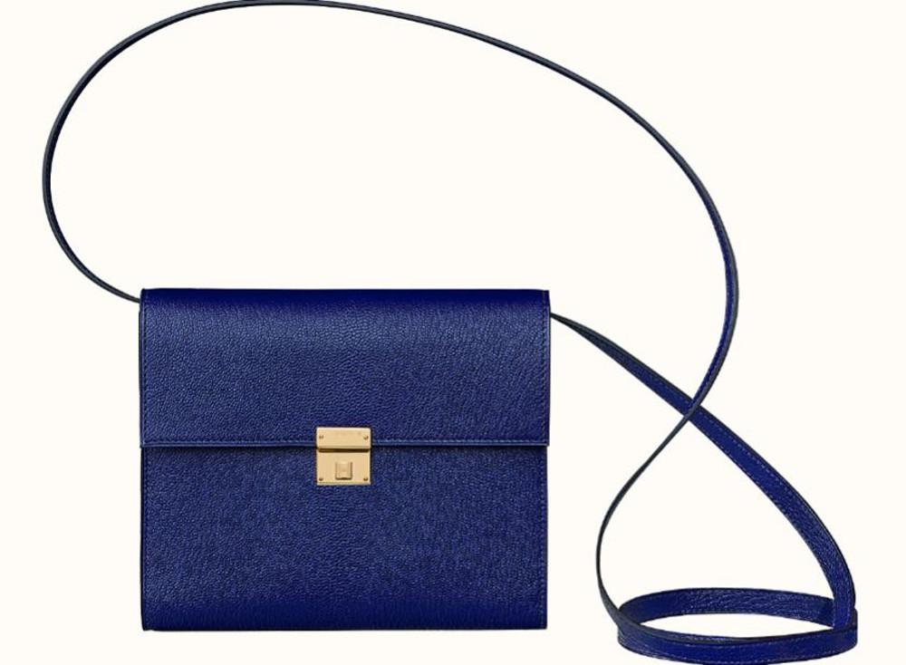 영국 직배송/ 에르메스 클릭 16 블루 엔크레/ HERMES Clic 16 wallet bleu encre H073568CCM3
