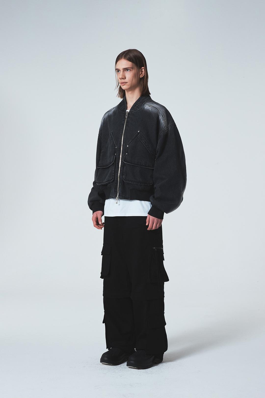 UNITE MULTI CARGO PANTS BLACK