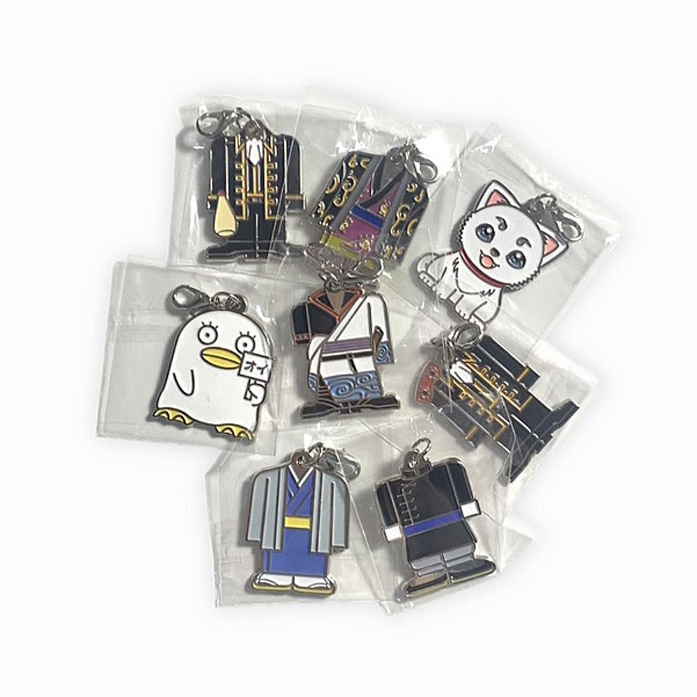 은혼 복장 메탈 참 키링