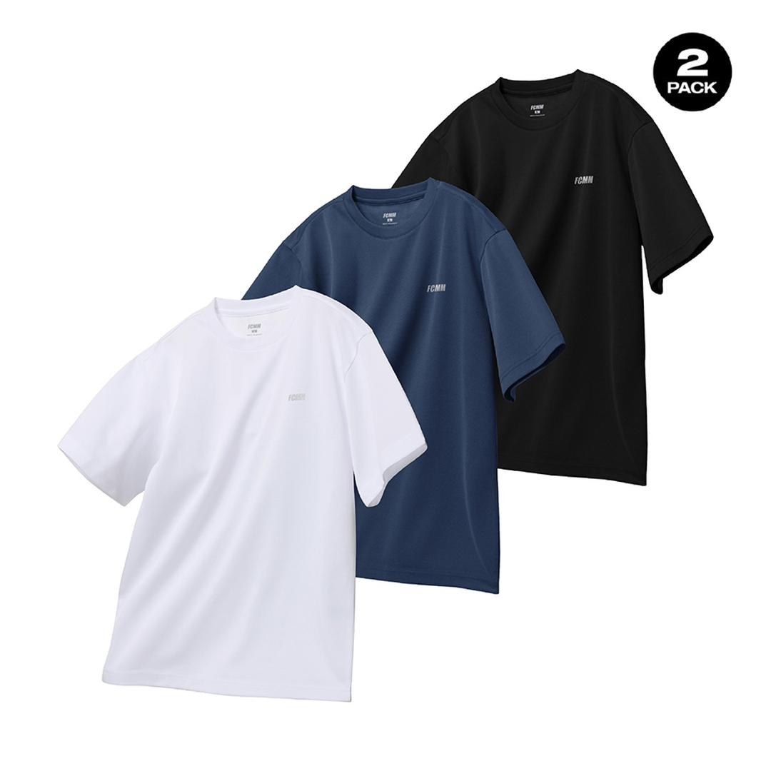 [2PACK] 테크니컬 쿨링 티셔츠