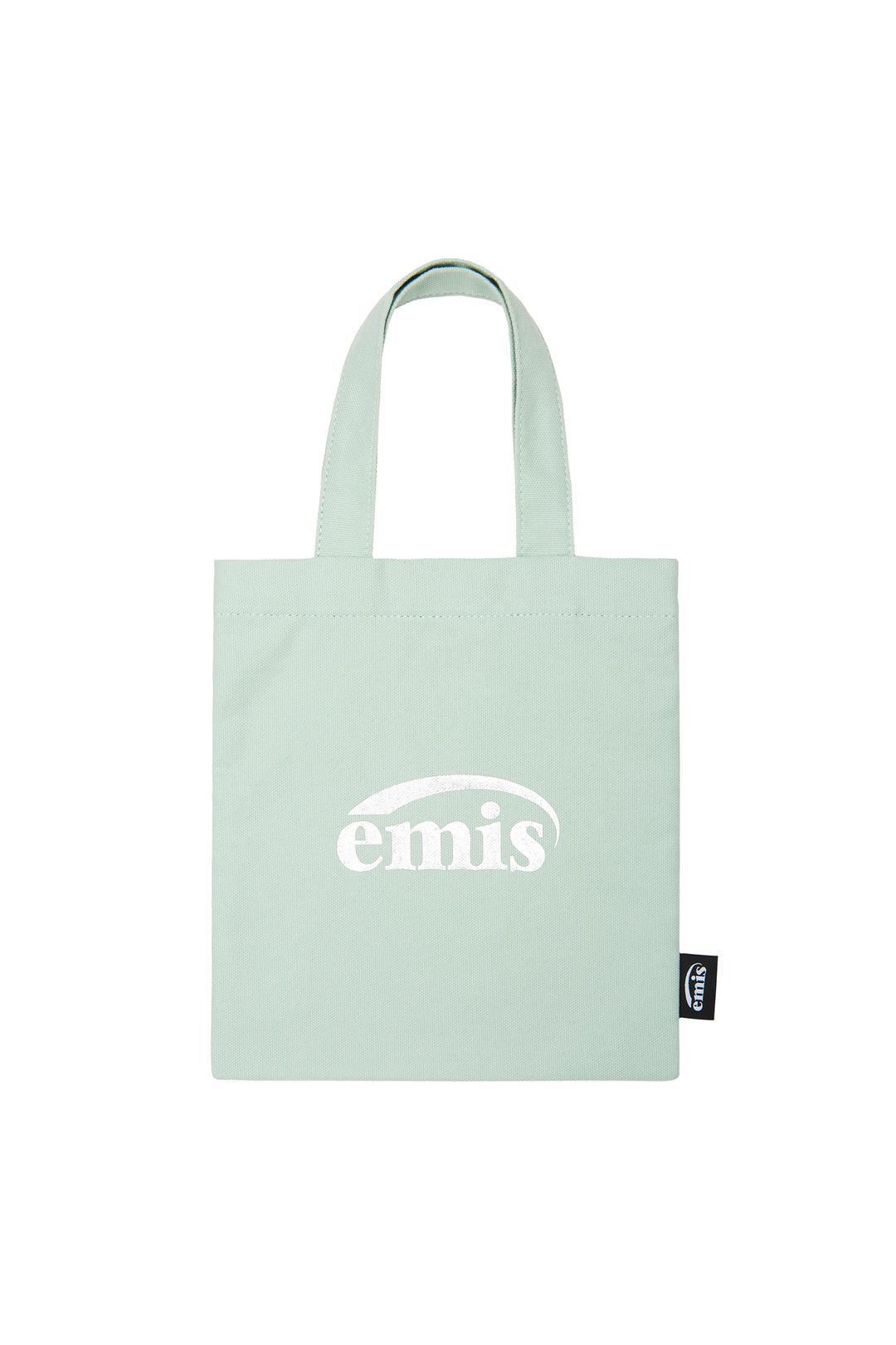 SILVER LOGO MINI ECO BAG-MINT