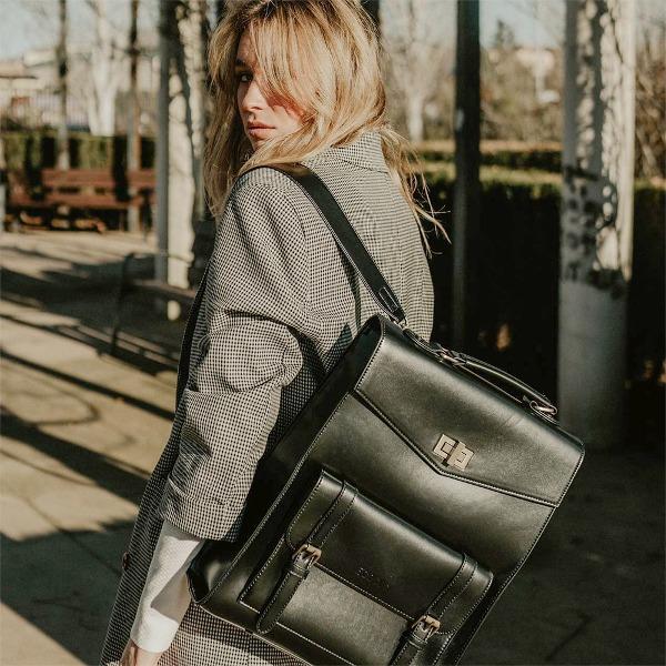 에코수시 에코수시 여성용 백팩 직장인 데일리 백팩 노트북 가방