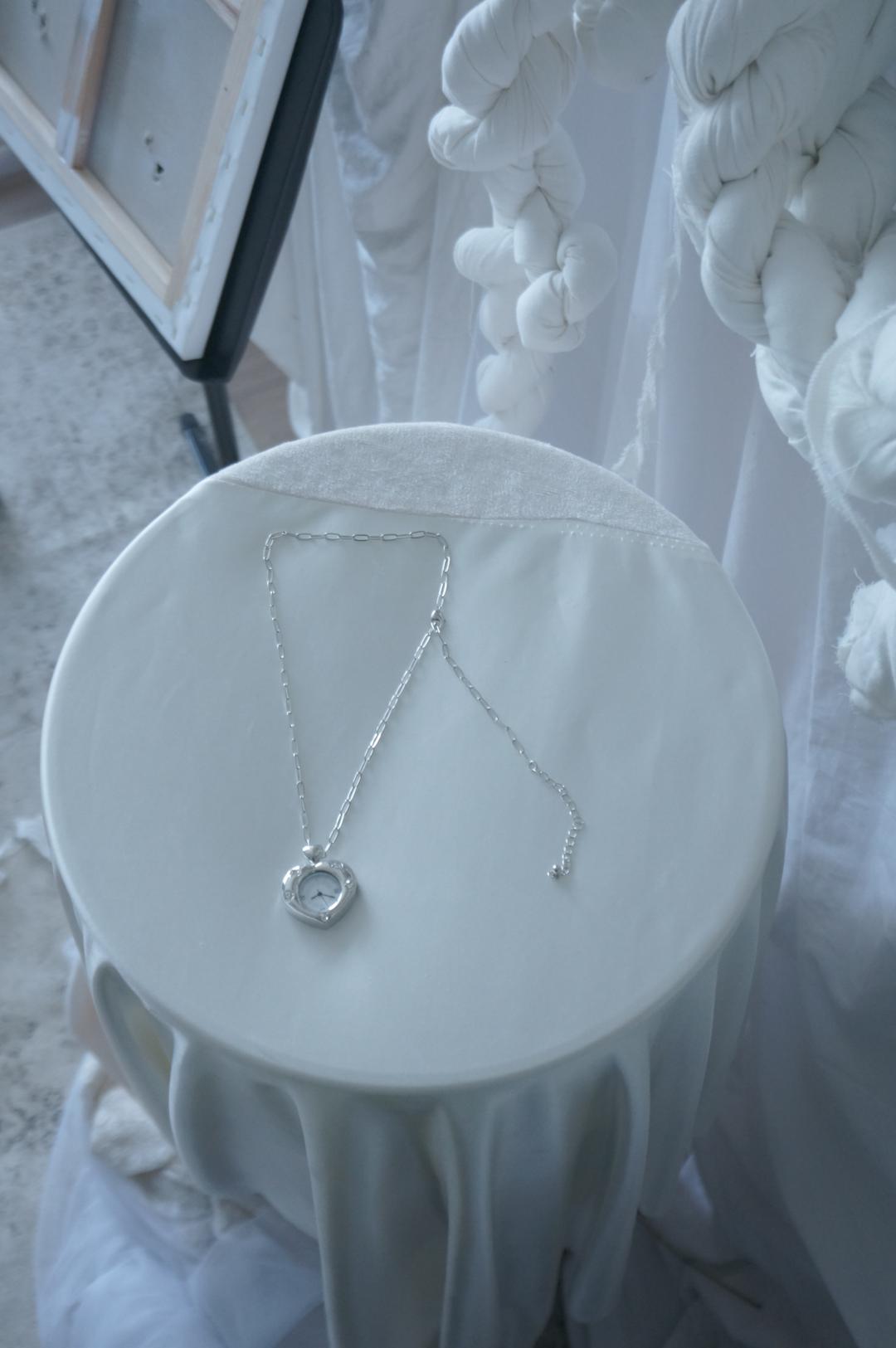 Heartbeam watch necklace