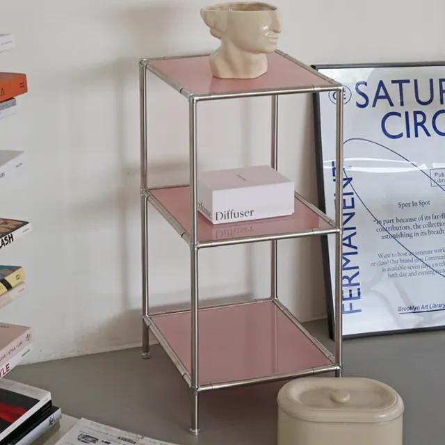 DIY 모듈가구 3단 선반 거실장 미니 협탁 310 3단x1열