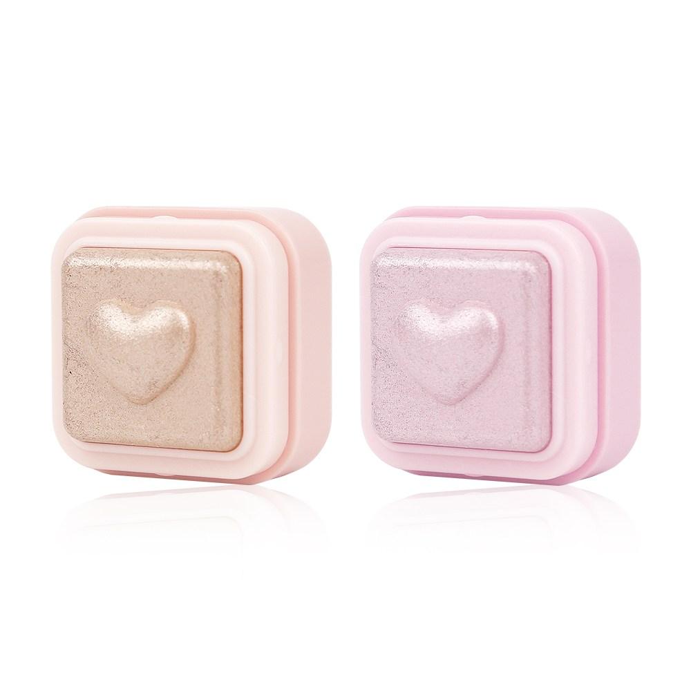 [오늘발송]컬러그램 밀크 영롱 하트라이터 7종 택1, 01심쿵피치, 1개