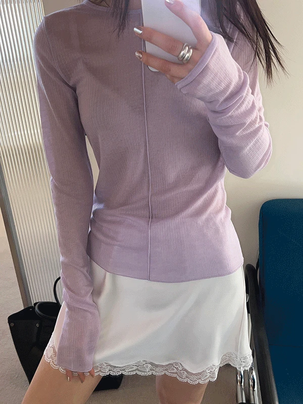 Veil tencel wool t-shirts