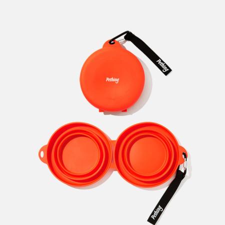 이런 상품 어때요? 펫띵 2in 1 캠핑용 식기