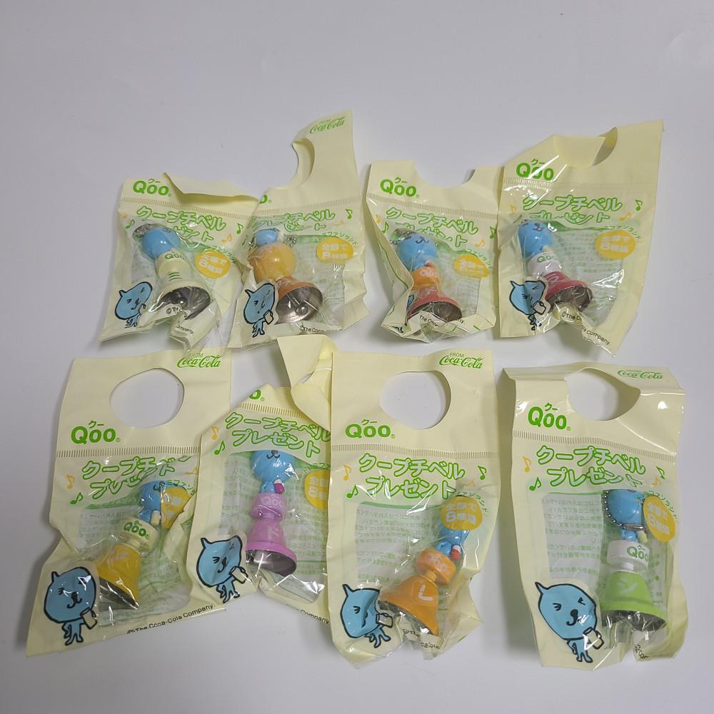 코카콜라 Qoo 쿠우 고전 캐릭터 만화 음료 피규어 키링 열쇠고리 굿즈 상품 인형 스트랩
