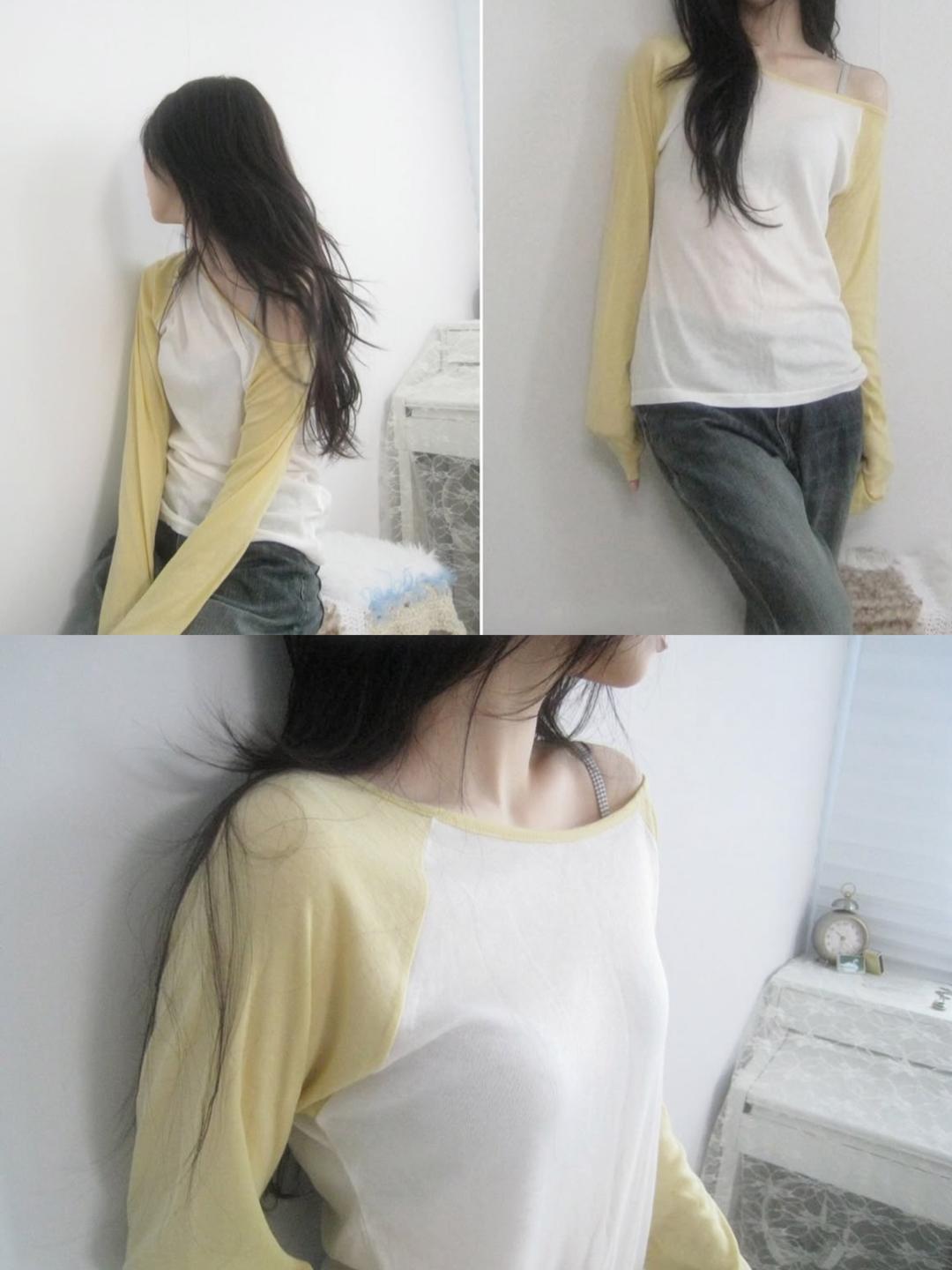 raglan off tee