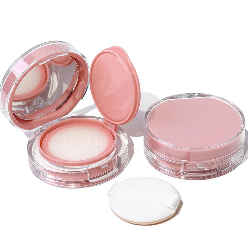 드림로켓 파스텔 미니 쿠션 용기 퍼프 세트 공용기 공병 팩트 파운데이션 소분 파우더 DIY 케이스 파데 만들기 통