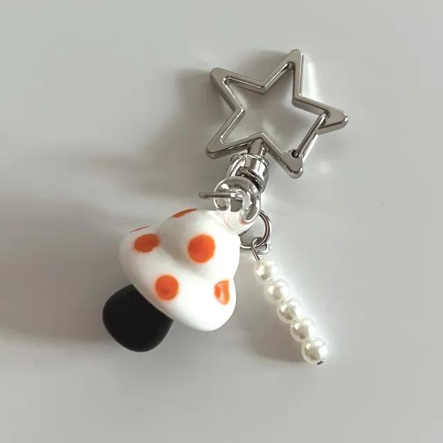✶커스텀✶ mushroom keyring