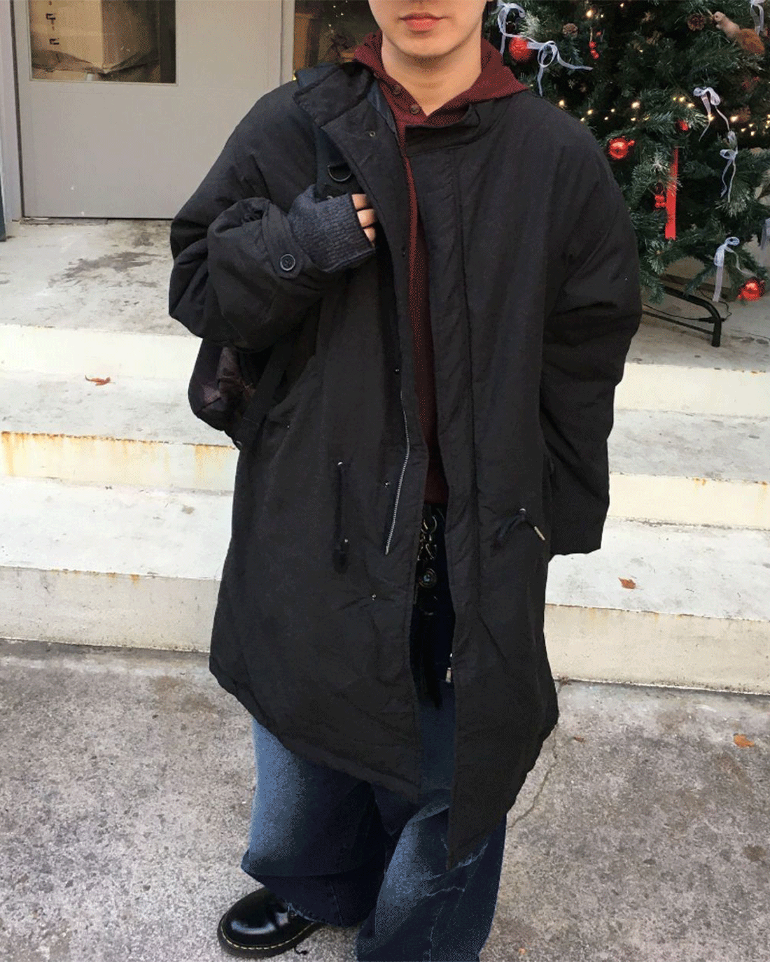 필드 본 야상 패딩 4C