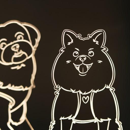 🌟🐶댕댕냥냥이 무드등🐱🌟