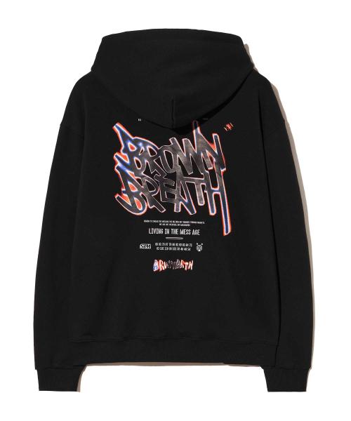 LIVE TAG HOODIE - BLACK
