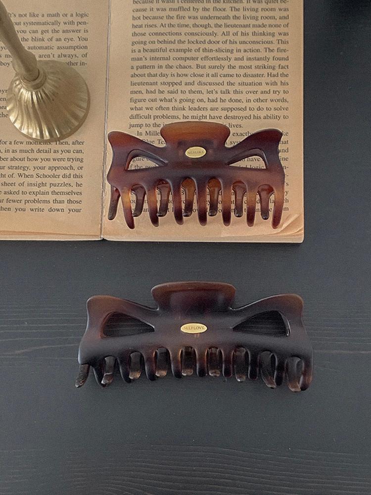 made in france, 오르빗 헤어클로 - 무광 매트 반묶음 올림머리 제니집게핀