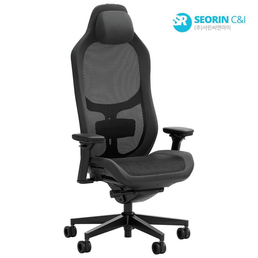 [아카데미] Fractal Design Refine 메쉬 다크 게이밍 의자