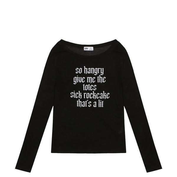 [7/12 에약배송] Funk Mesh Top - Black