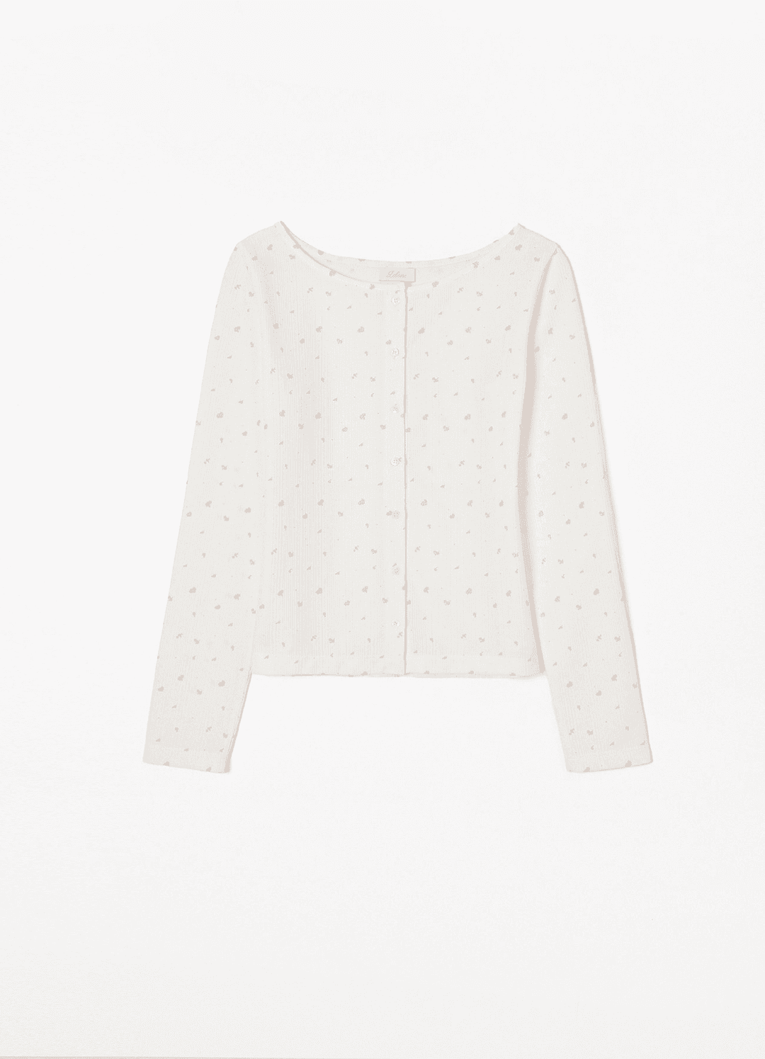 Garden Eyelet Cardigan(Floral)