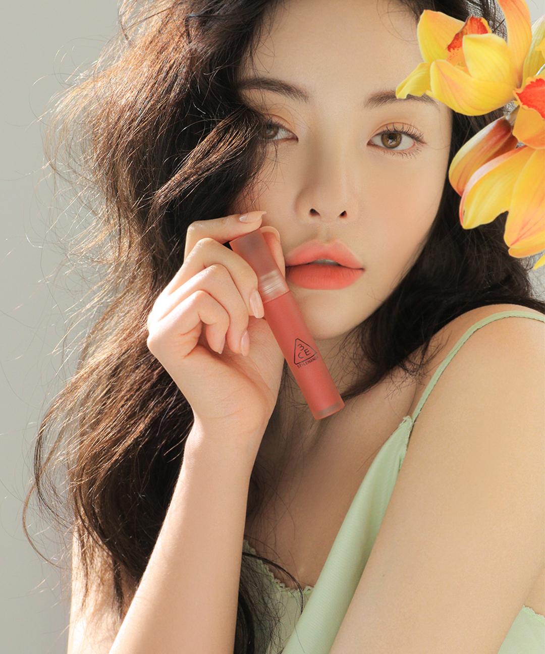 [2종세트] 3CE 블러 워터 틴트+미니파우치