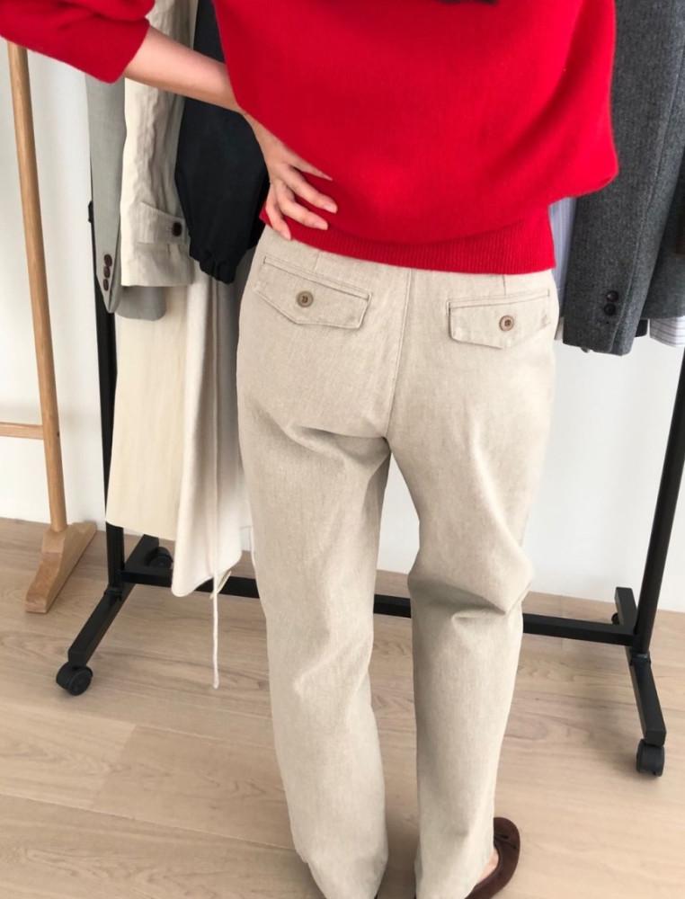 파운더스 브렌다 코튼 팬츠 3color