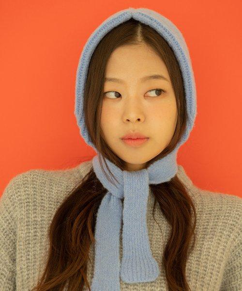 CAPSNSTUFF 몽실 니트 바라클라바 SKY BLUE