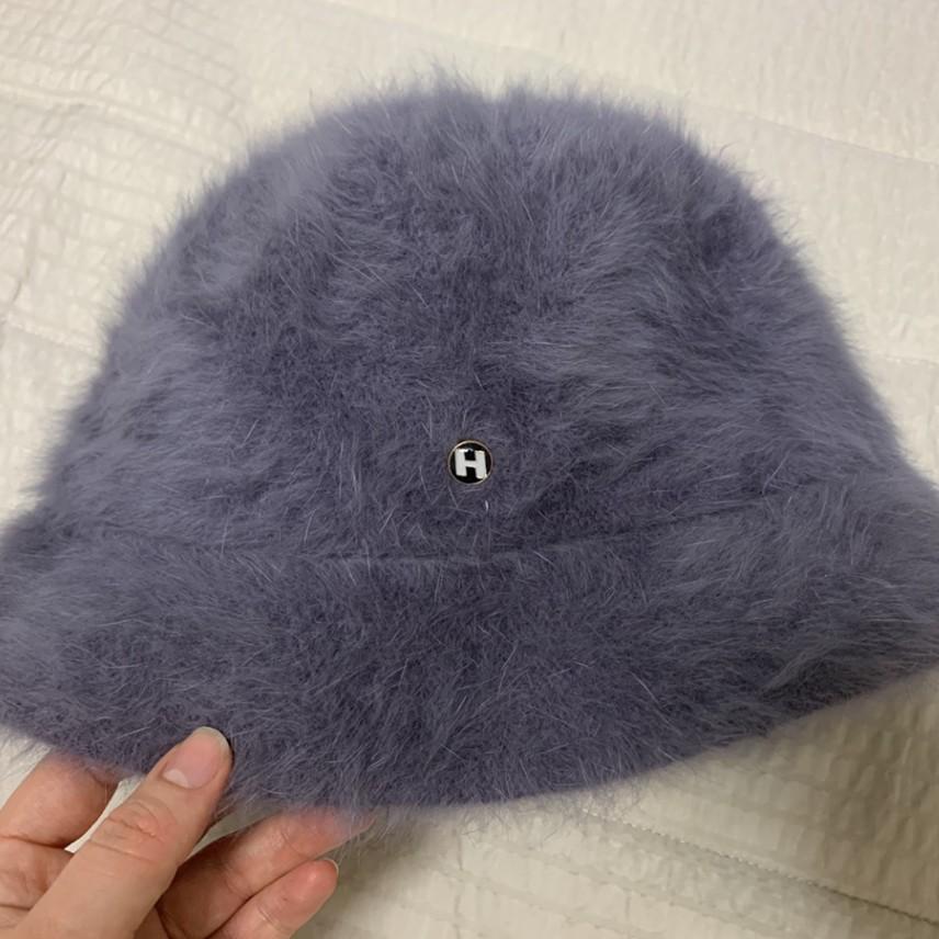 하이스쿨디스코 퍼 버킷햇 -그레이