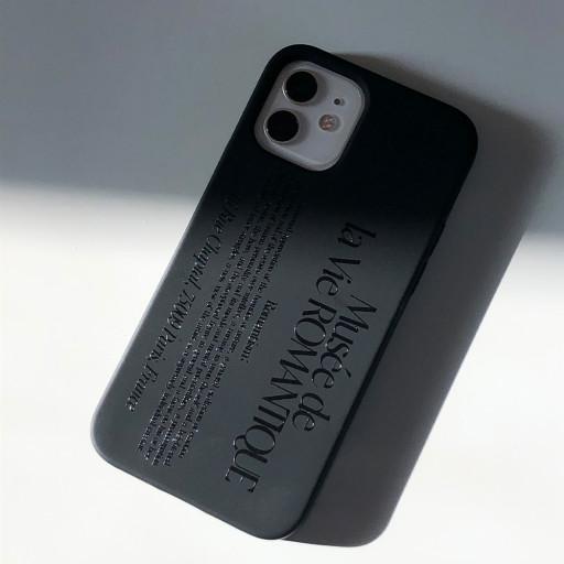 ✨낭만주의 박물관 블랙젤리 폰케이스