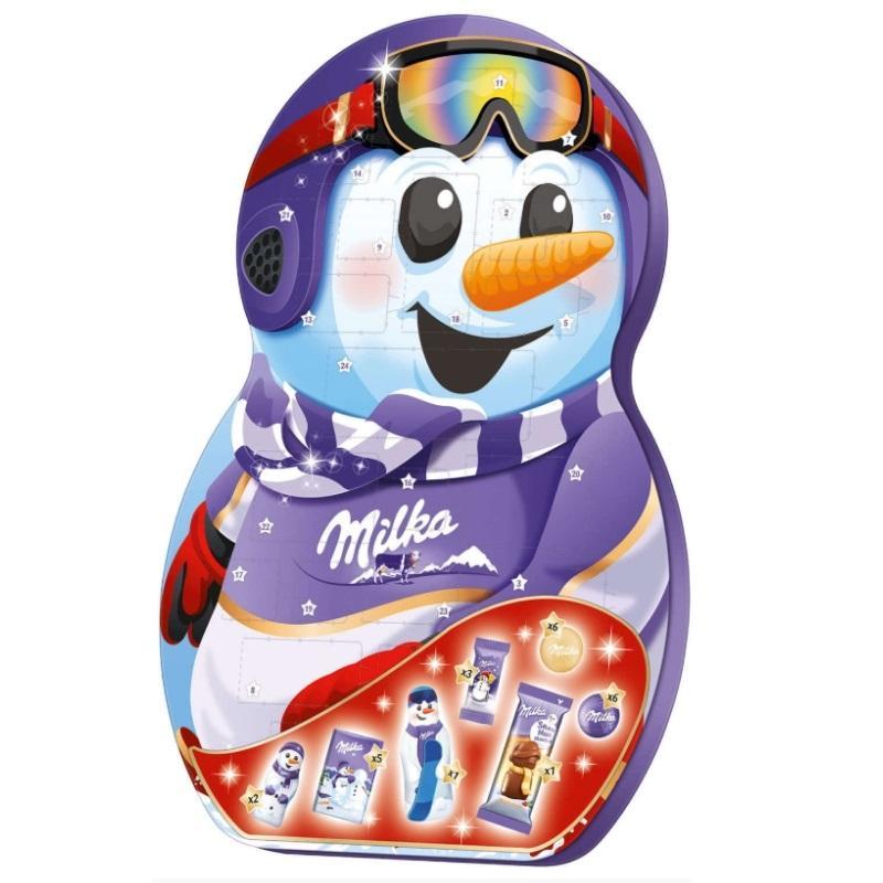 Milka Snow Mix Advent Calendar, 236g