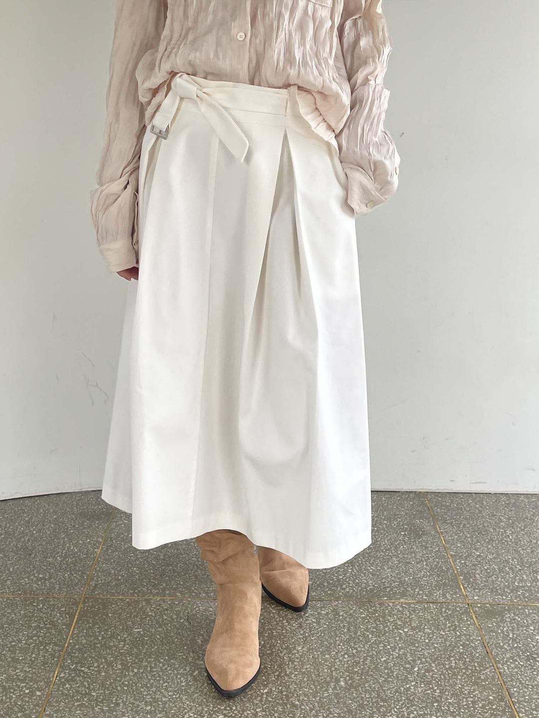 stay belted cotton sk