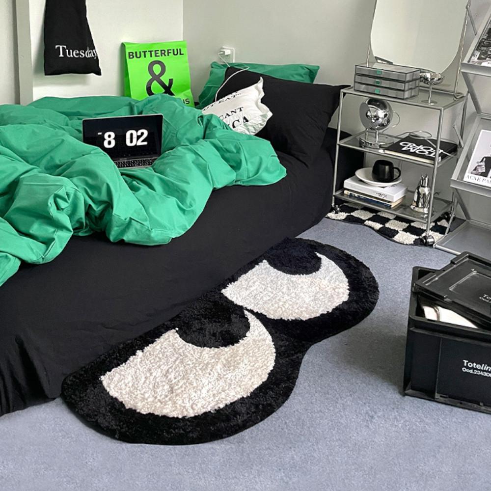 Big Eyes 침대밑러그 침대옆러그 인테리어 디자인 카페트