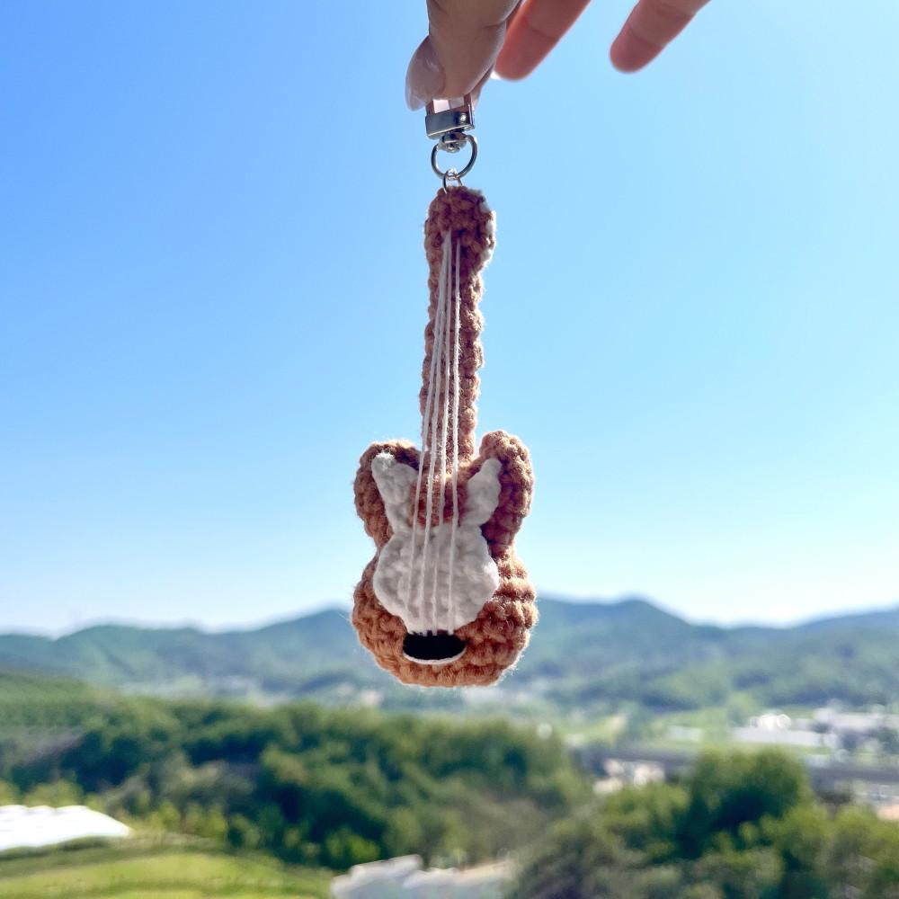 [코바늘도안] 베이스키링 핸드메이드 코바늘 뜨개 도안 선물