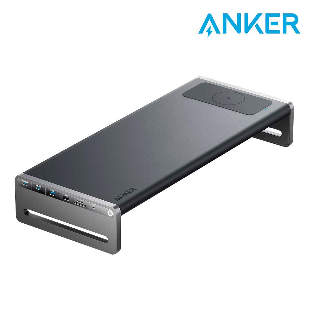 앤커 675 USB-C 도킹스테이션 12 in 1 무선충전 모니터 스탠드 허브 독 썬더볼트