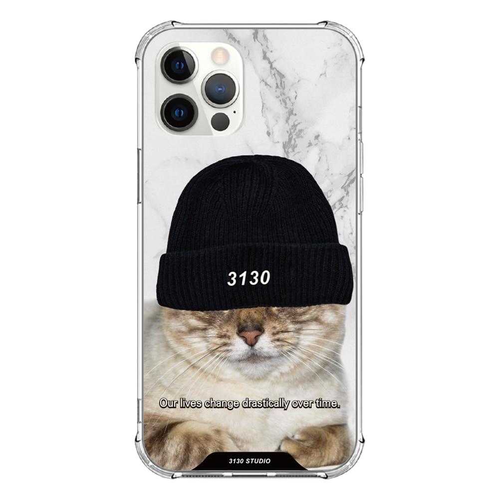 힙스터 블루 캣 케이스