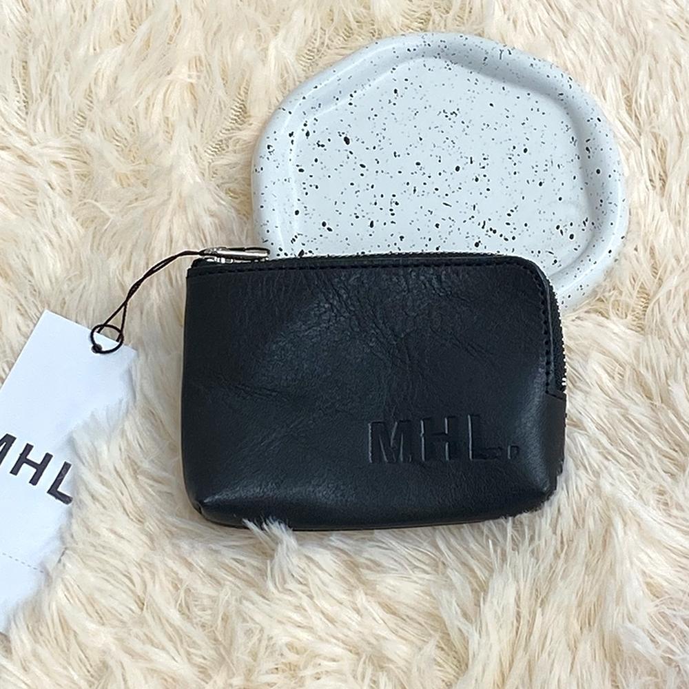 MHL 마가렛호웰 터프 레더 카드 지갑 명함 케이스 22FW 5962293500 [미리 블프 세일]