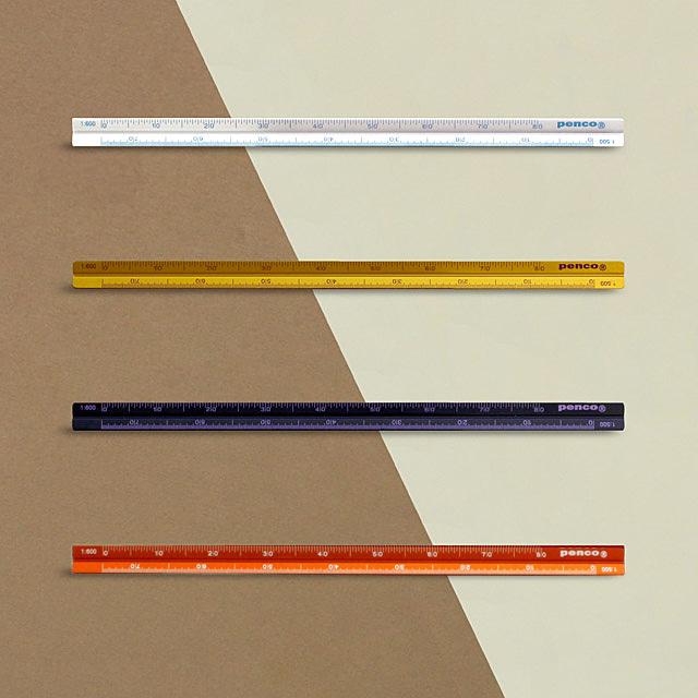 [펜코] 알루미늄 삼각 스케일자 15cm