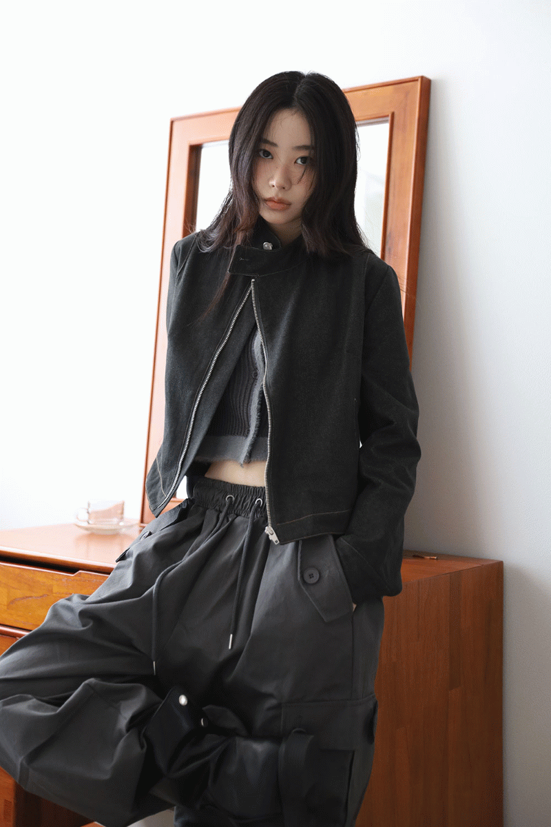 어크 데님 청 자켓