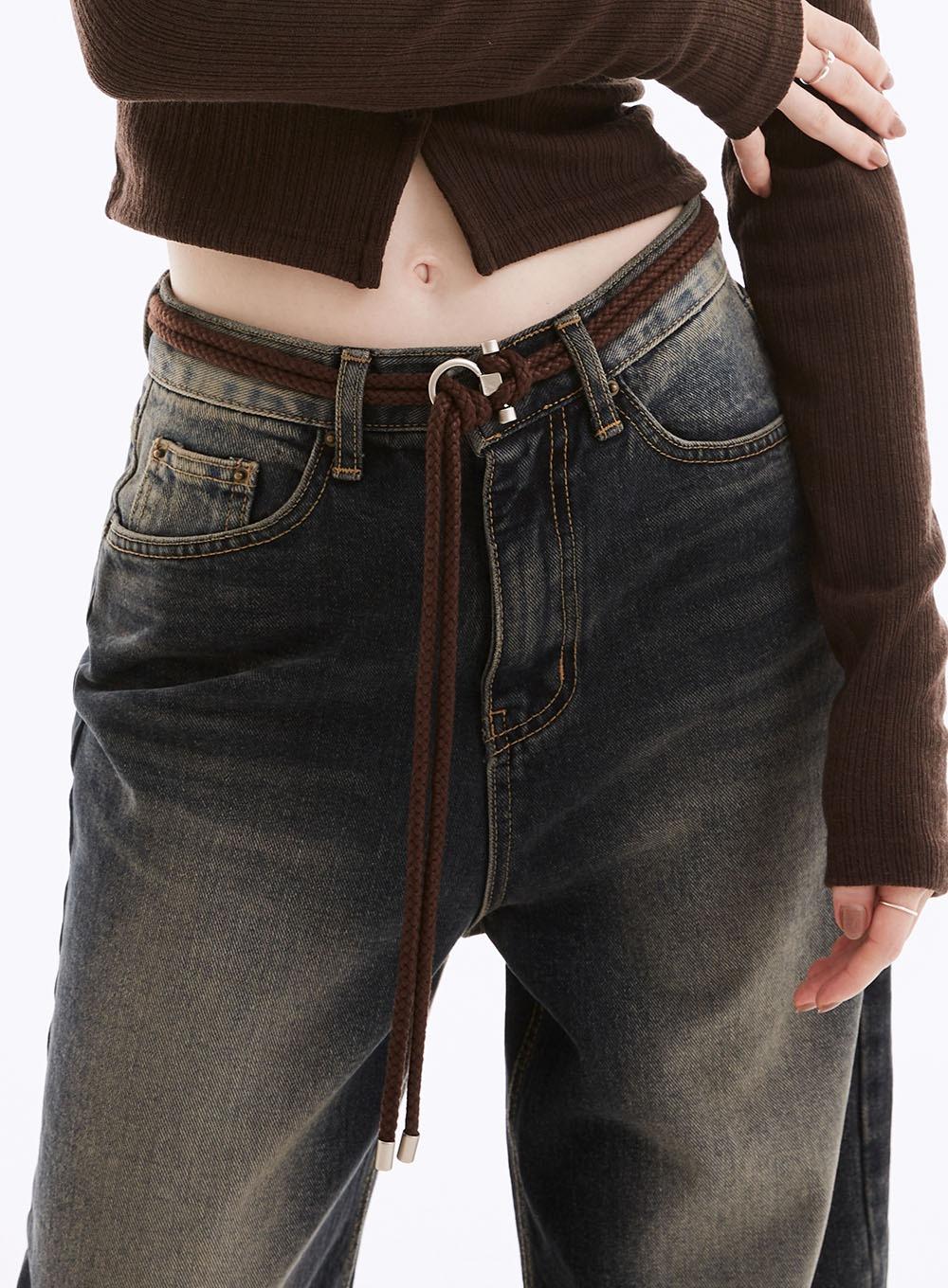 네비 키나 로프 링 벨트