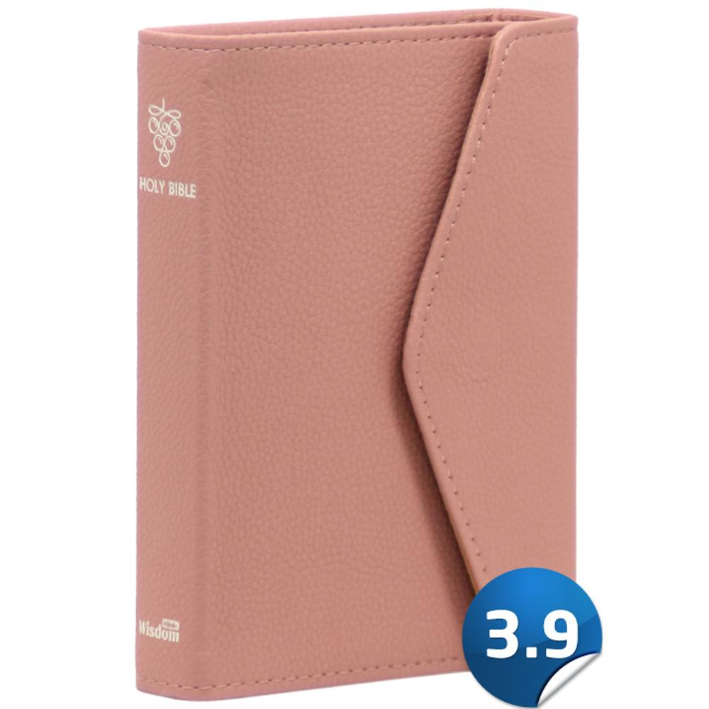 개역한글 성경전서 - H62HB(지갑식 한자표기 인디고핑크 단본) 위즈덤 성경책