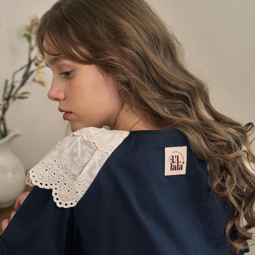 도로시 반팔 투피스 네이비 (40수)