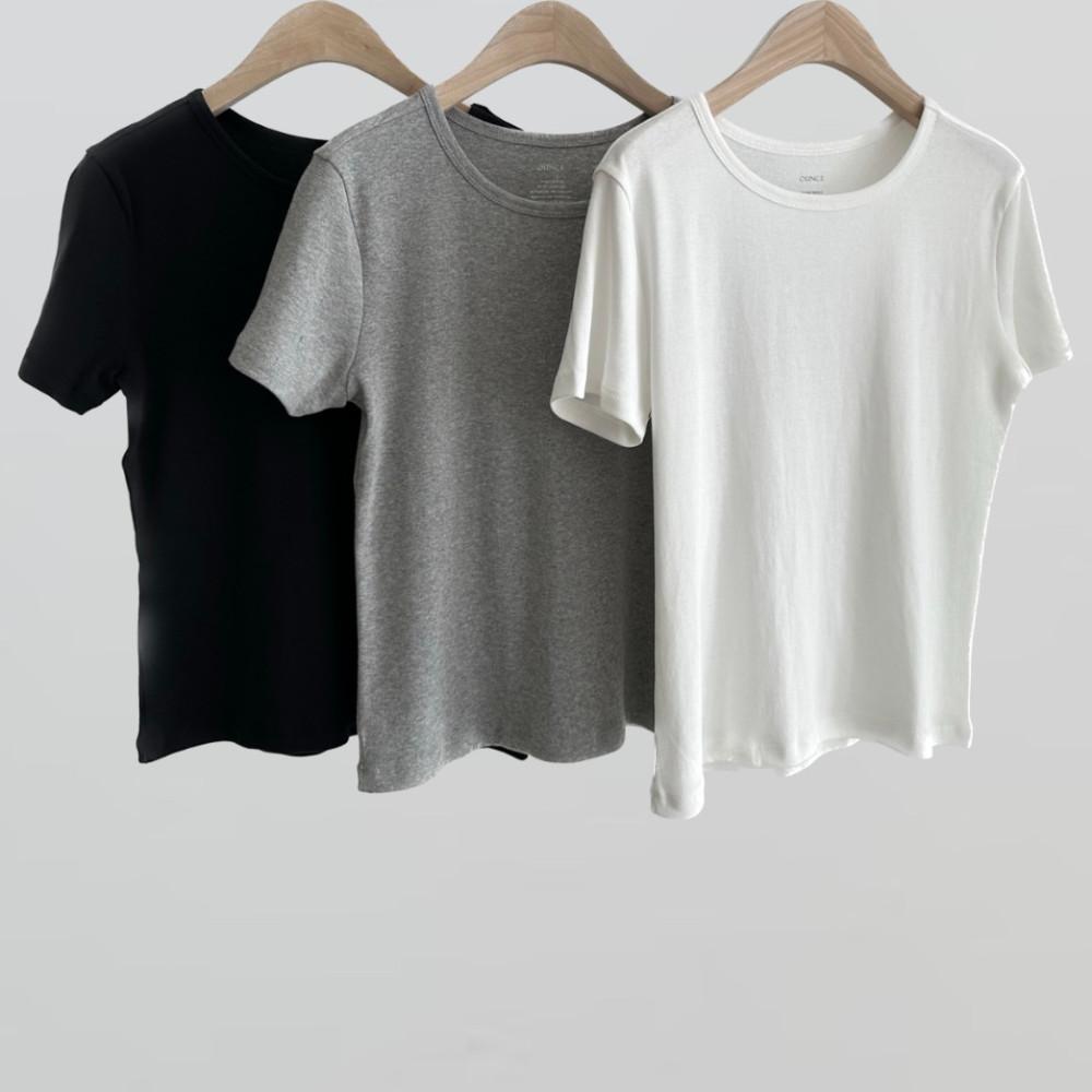 [그레이제외당일] ounce 온스 샌더 티셔츠 (3color)