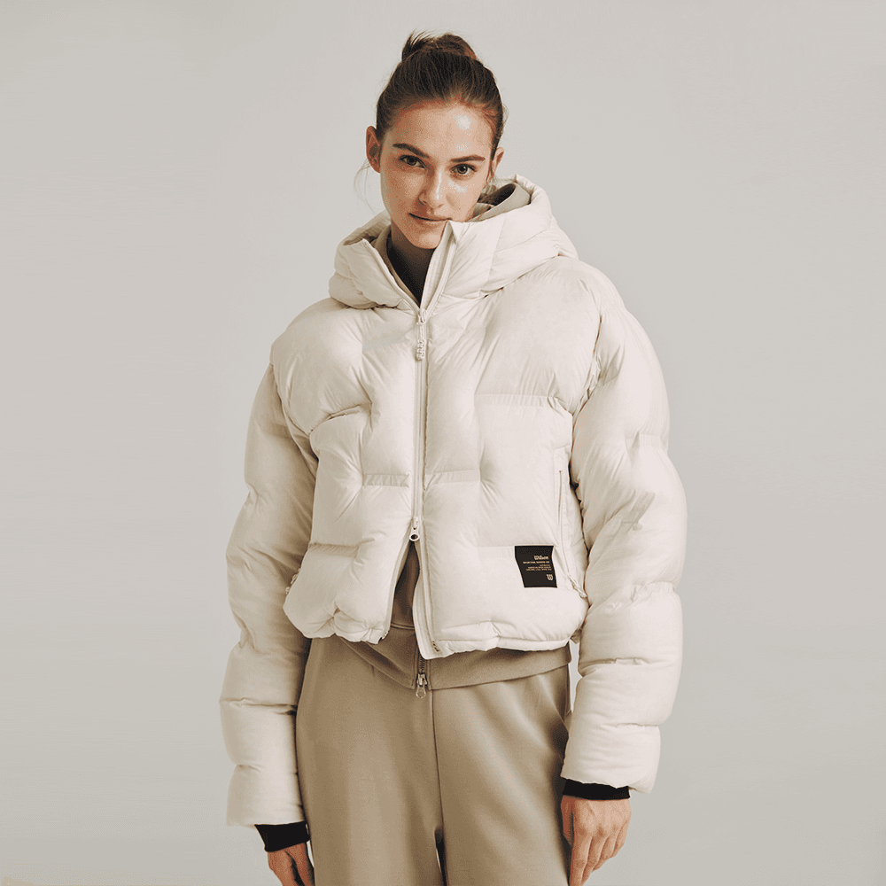 에어 피크 다운 자켓 W - S / 크림
