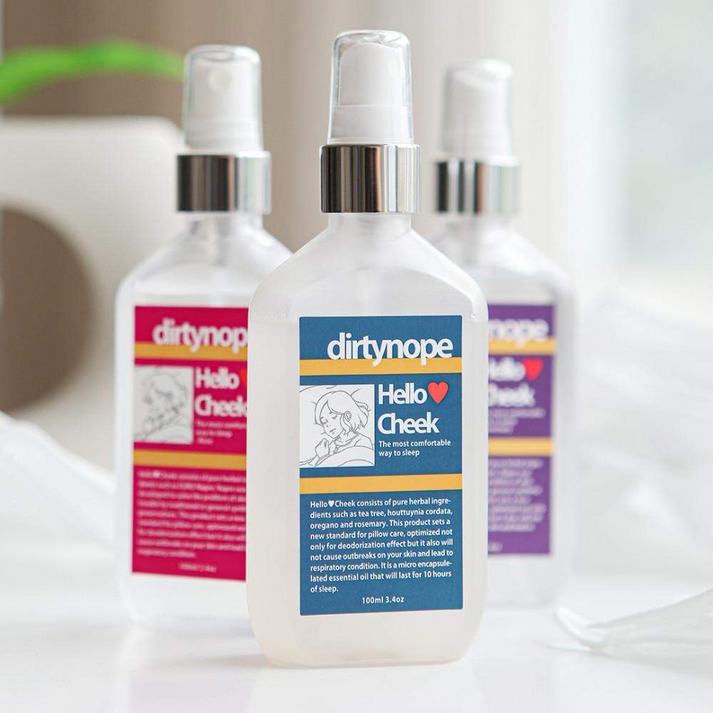 천연 섬유탈취제 더티노프 향균 정전기 방지 룸 스프레이 섬유향수 승무원 탈취제 100ml