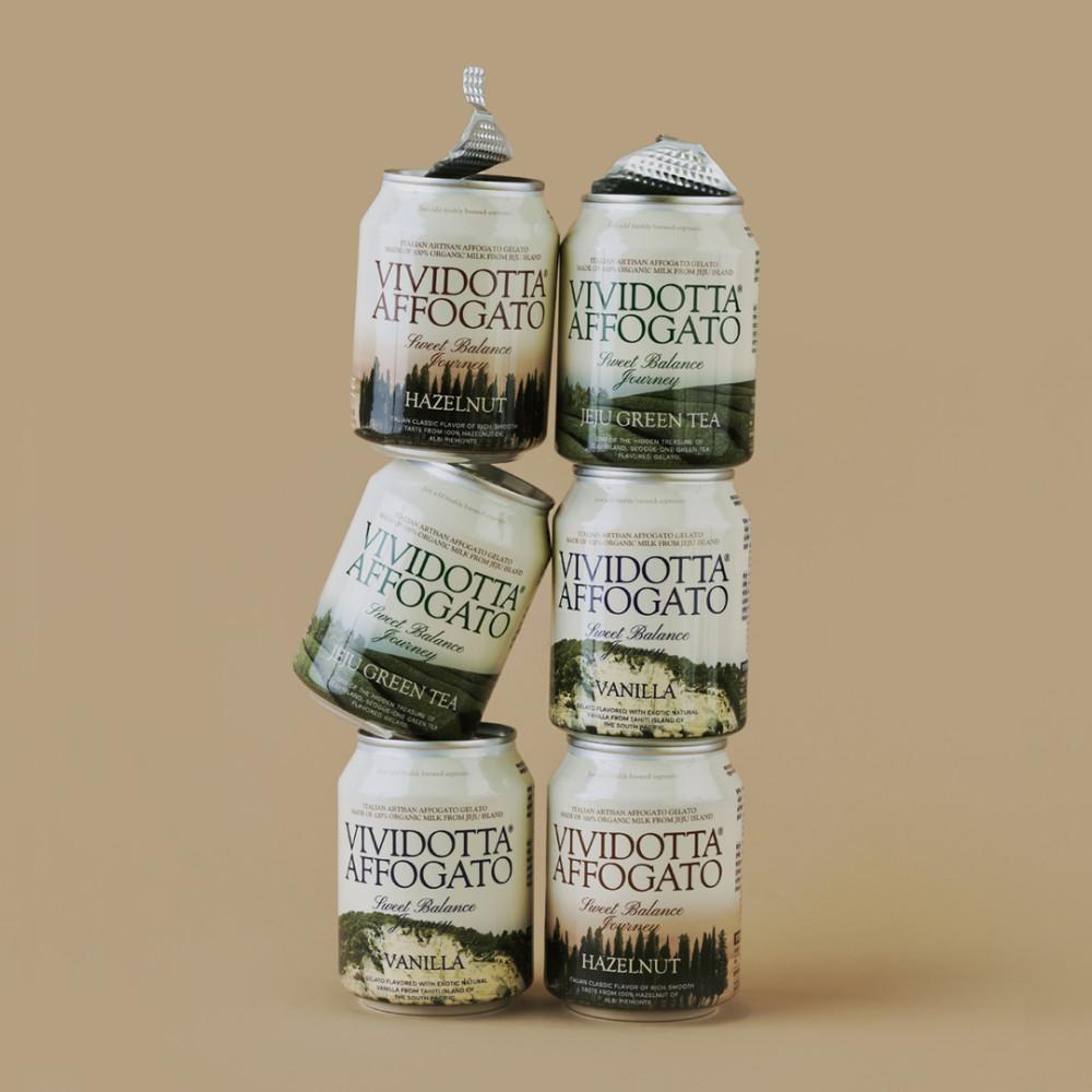 비비도따 아포가토 세트 (130mL x 6개)