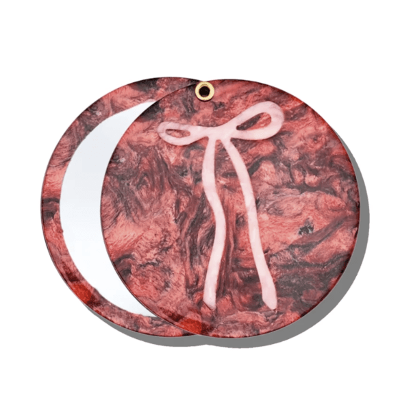 Solar EclipseㅣVintage Bow Compact Mirror