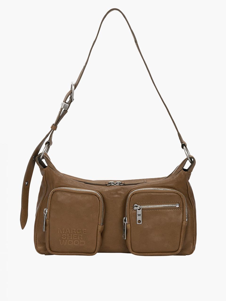 OUTPOCKET HOBO_vintage camel washed nappa