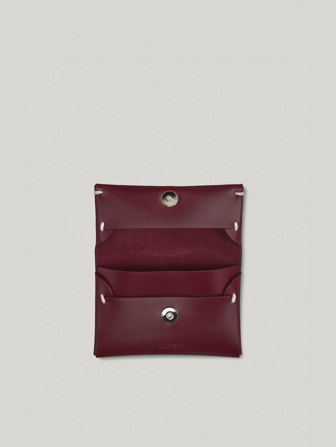 PLIER CARD HOLDER (MERLOT RED)
