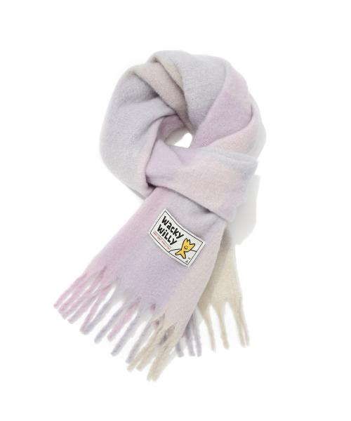 빅 머플러 핑크