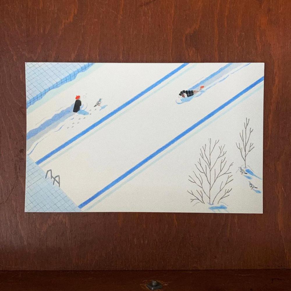 [프몽] 겨울 출근길 엽서