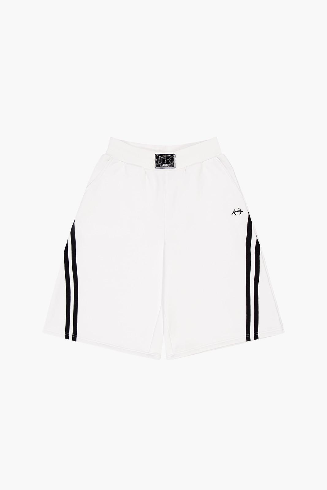 솔리드 버뮤다 쇼츠 (White)